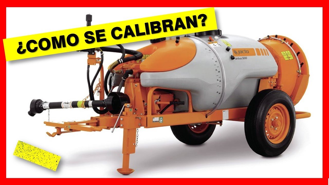 ✅PULVERIZACIÓN de FRUTALES - Como calibrar una pulverizadora de frutales? - ( pdf de 🎁!!)