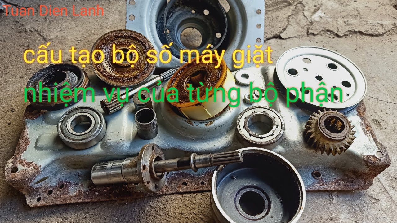 cấu tạo bộ số máy giặt có quá phức tạp