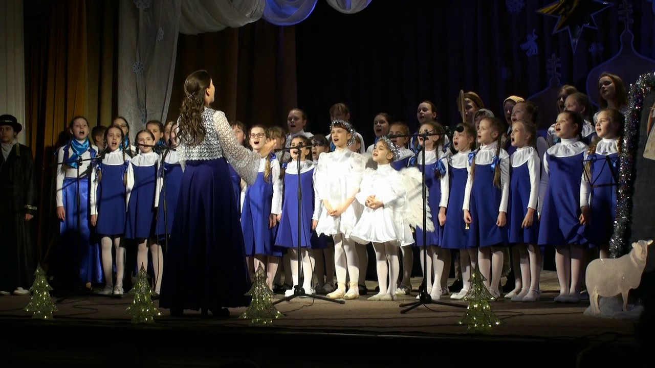 Шуя. Один из номеров Рождественского концерта