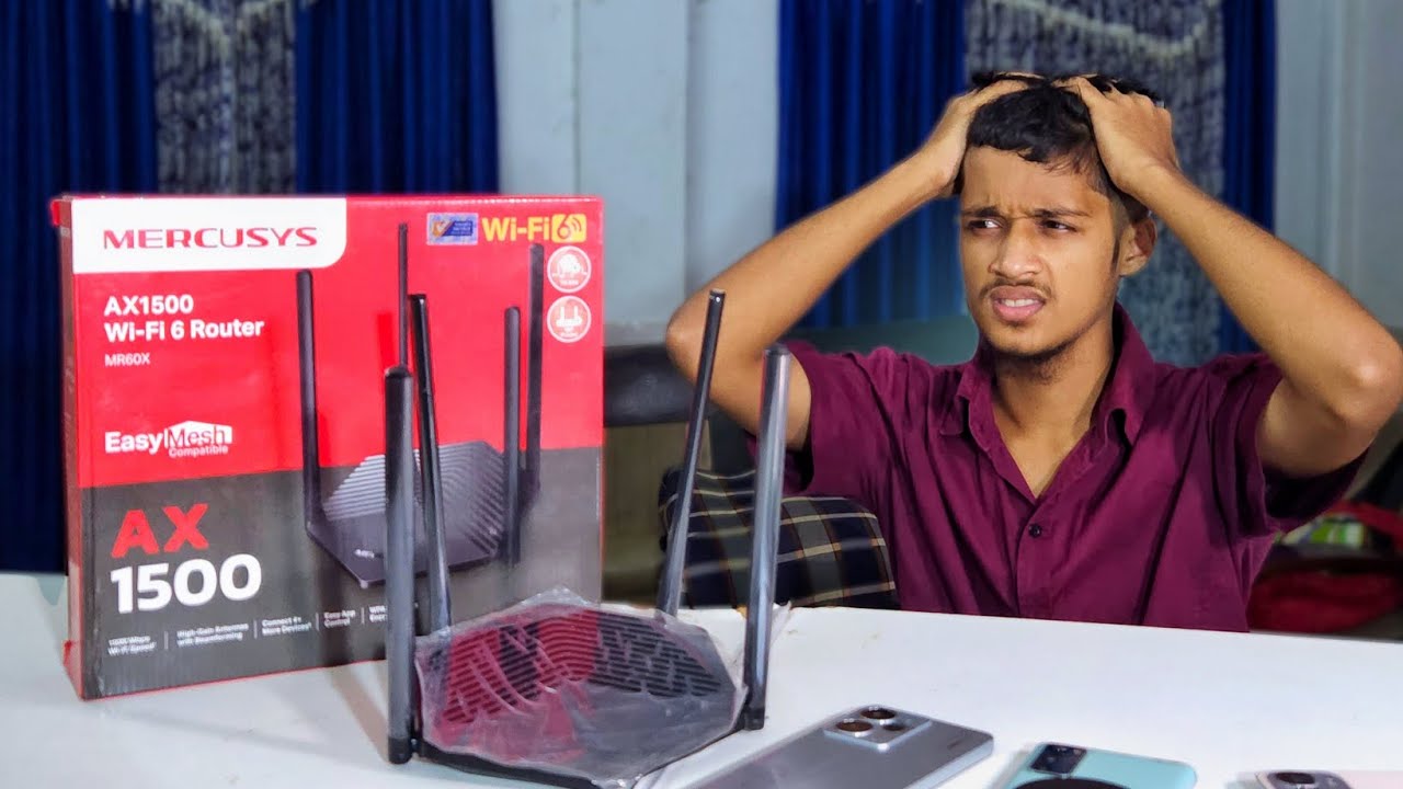 বাজেট এ Wi-Fi 6 কিনে ধরা - Mercusys MR60X Review !