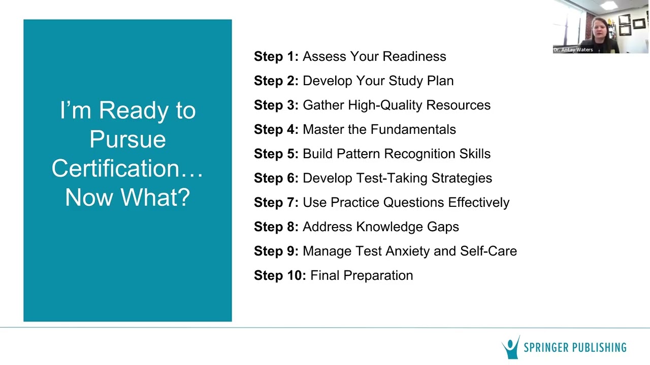 Your Path to Success: Preparing for the NCC C-EFM® Exam, with Dr. Antay Waters