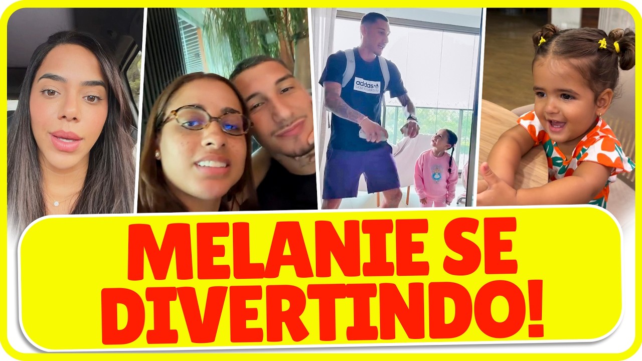 MI CUIDADOS COM LUNCA + MA PASSANDO VERGONHA + PA SE DIVERTINDO COM MELANIE E SEU BOY #mirellasantos