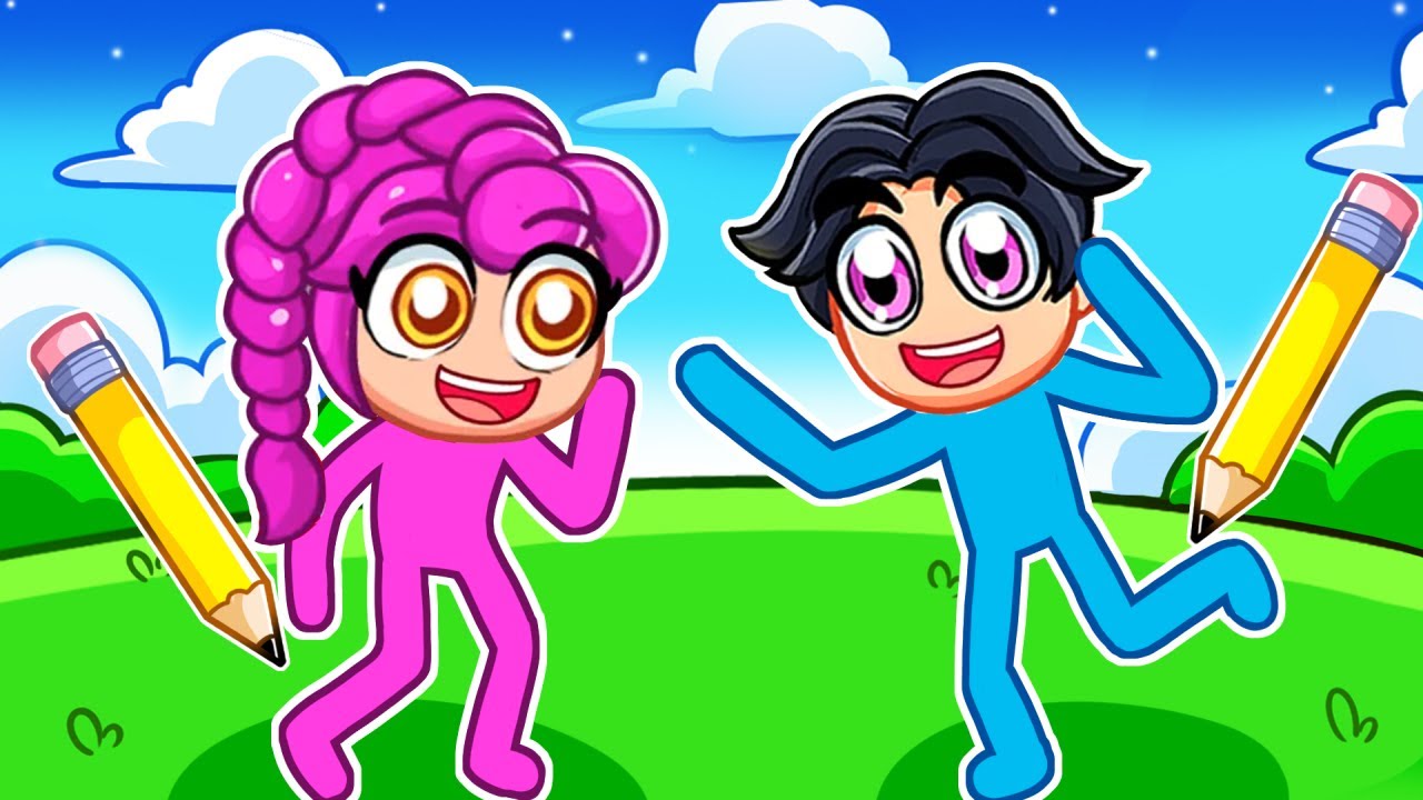 We're STICK FIGURES in Roblox Algicosathlon!