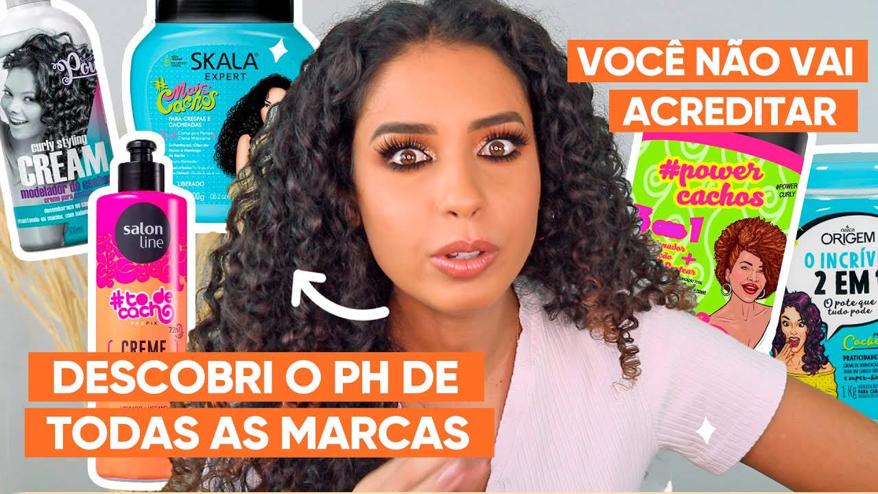 QUAL CREME DE PENTEAR TEM O MELHOR Ph PRO NOSSO CABELO CACHEADO E CRESPO? | JULIANA LOUISE