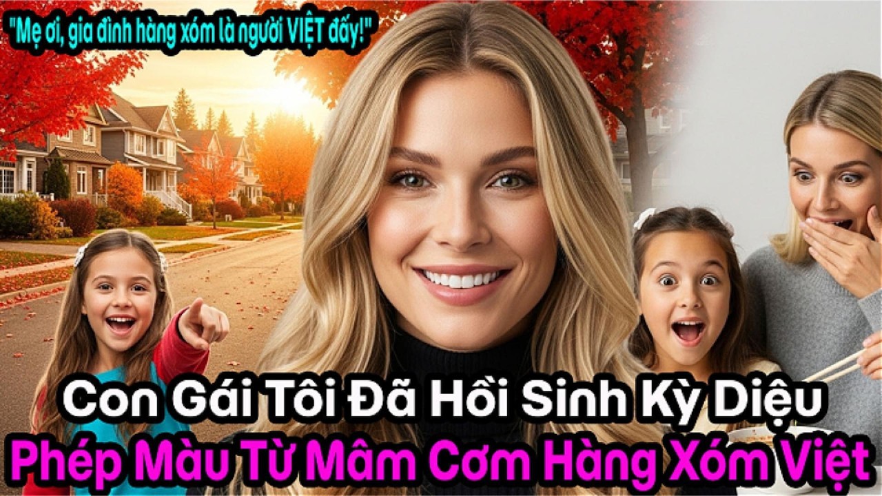 Mẹ Canada nghẹn ngào: Mâm cơm hàng xóm Việt tạo phép màu, thay đổi hoàn toàn cuộc đời con gái tôi!