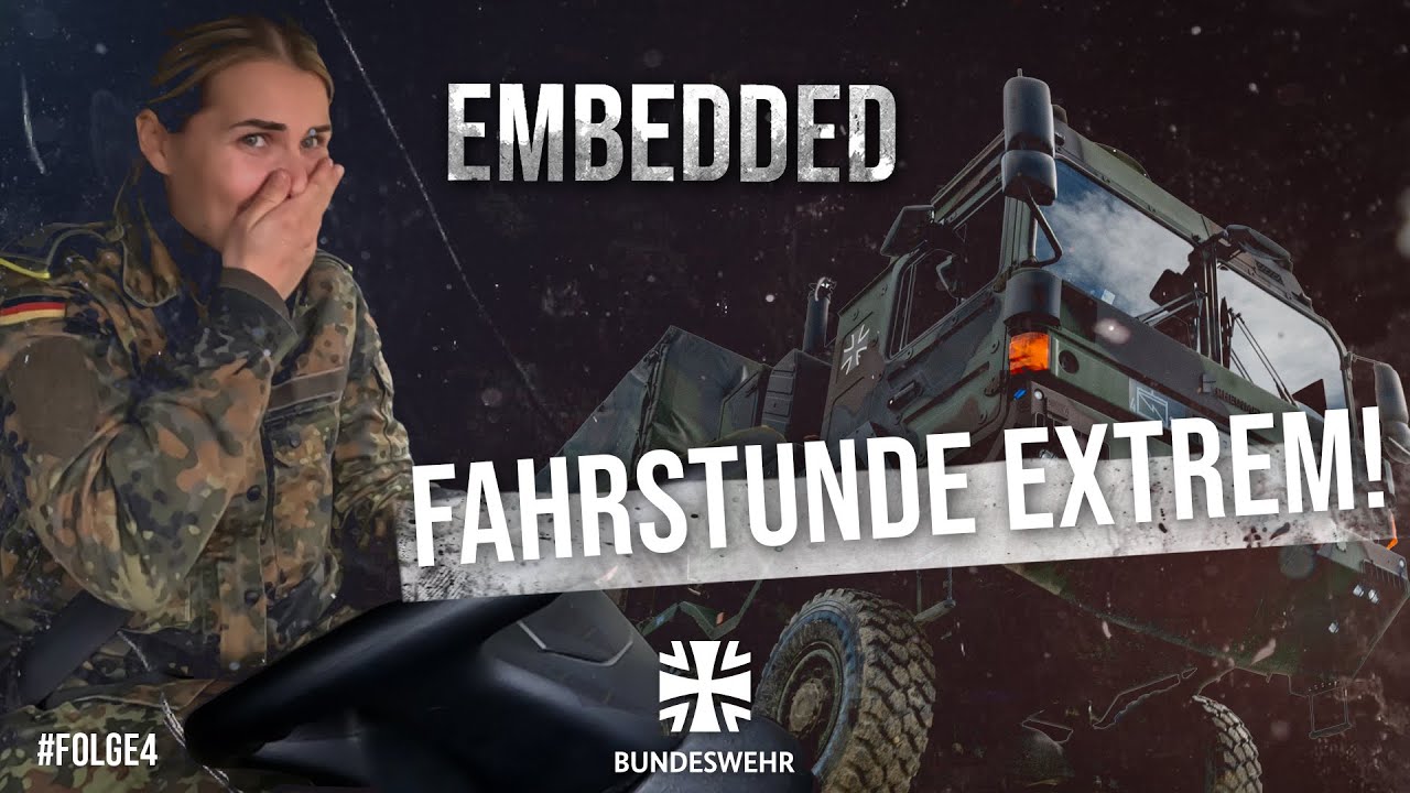 Embedded 🚛 Vom LKW zum Panzer: Nicole in der Fahrschule – Folge 4 | Bundeswehr