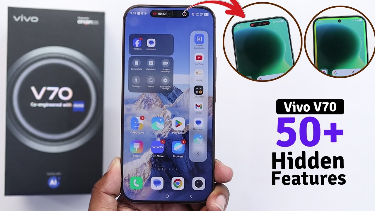 Vivo V70 Tips And Tricks | Vivo V70 Top 50+ Hidden Features