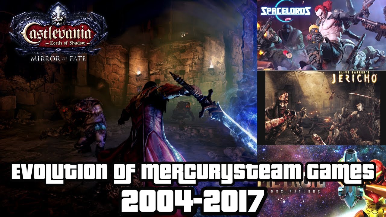 Evolution of MercurySteam Games 2004-2017