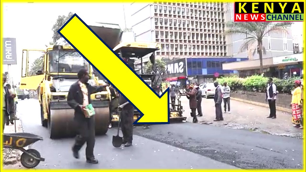 Nairobi is Changing! - See how NMS is fixing roads