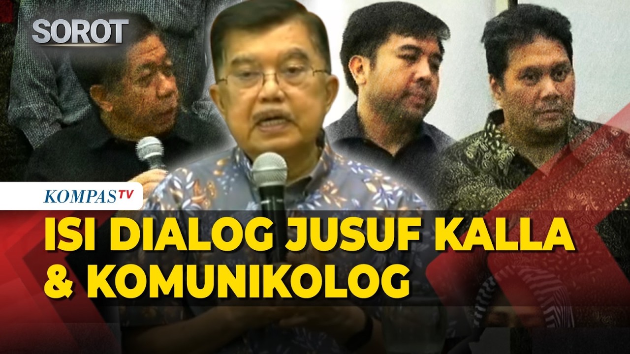 [FULL] Kata Jusuf Kalla Diskusi dengan Komunikolog: Komunikasi Pemerintah & Rakyat Gak Nyambung