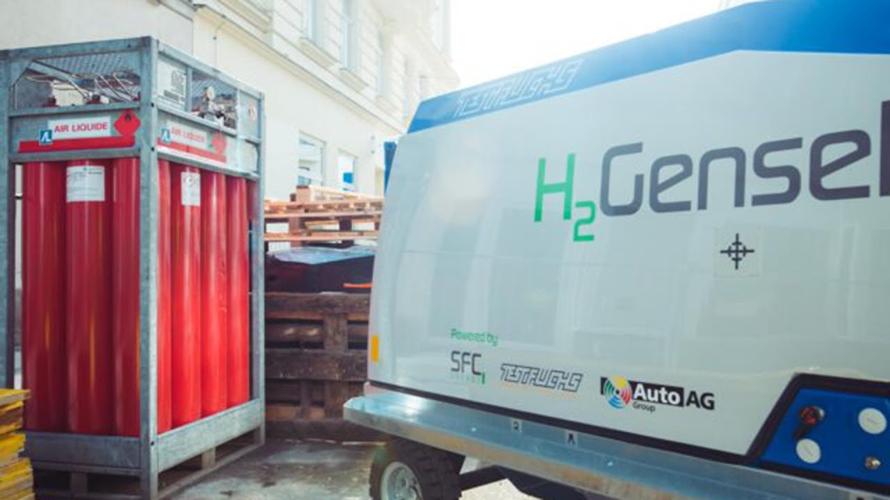 Genset – The world's first hydrogen powered generator