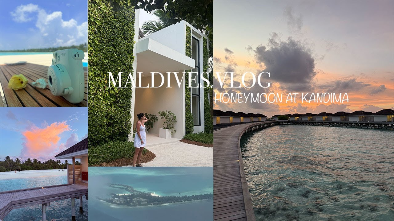 🌊 Maldives Honeymoon Vlog | Luxury Stay at Kandima Maldives