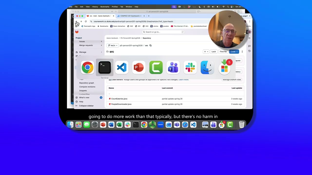 201workflow, Spring 2026
