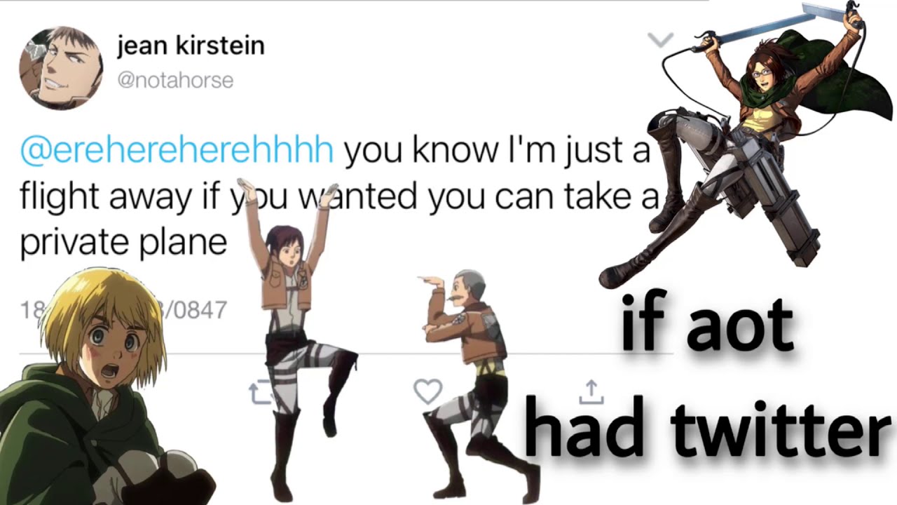 attack on titan tweets || if aot had twitter