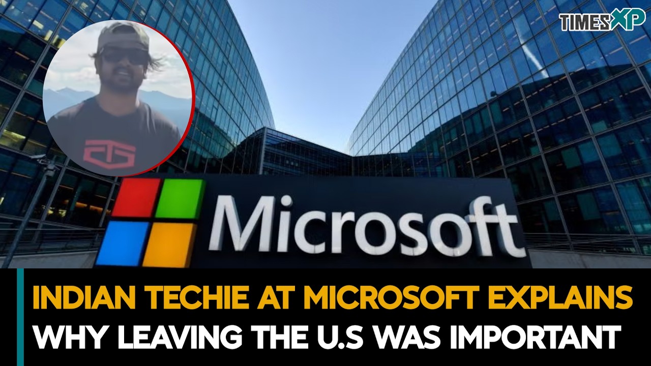 Why This Indian Microsoft Employee Decided to Leave the U.S.? | Indians Abroad