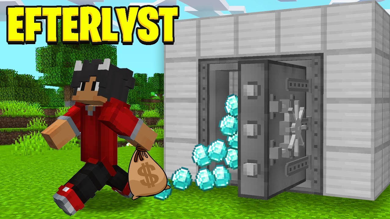 Jeg Er Den Mest EFTERLYSTE Røver I Hele Verden I Minecraft!