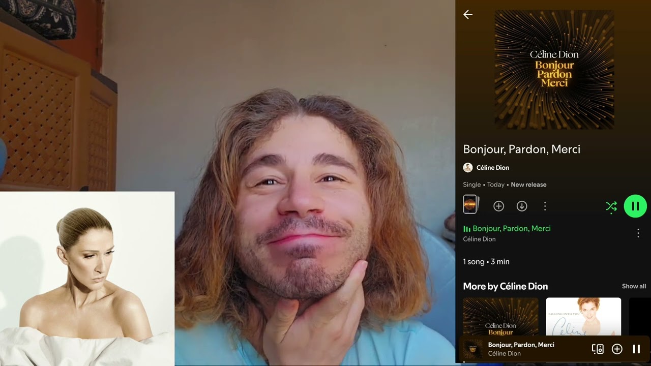 CELINE DION IS BACK! 😭 Bonjour, Pardon, Merci | Reaction #ReactionVideo #CelineDion ##newmusic #like