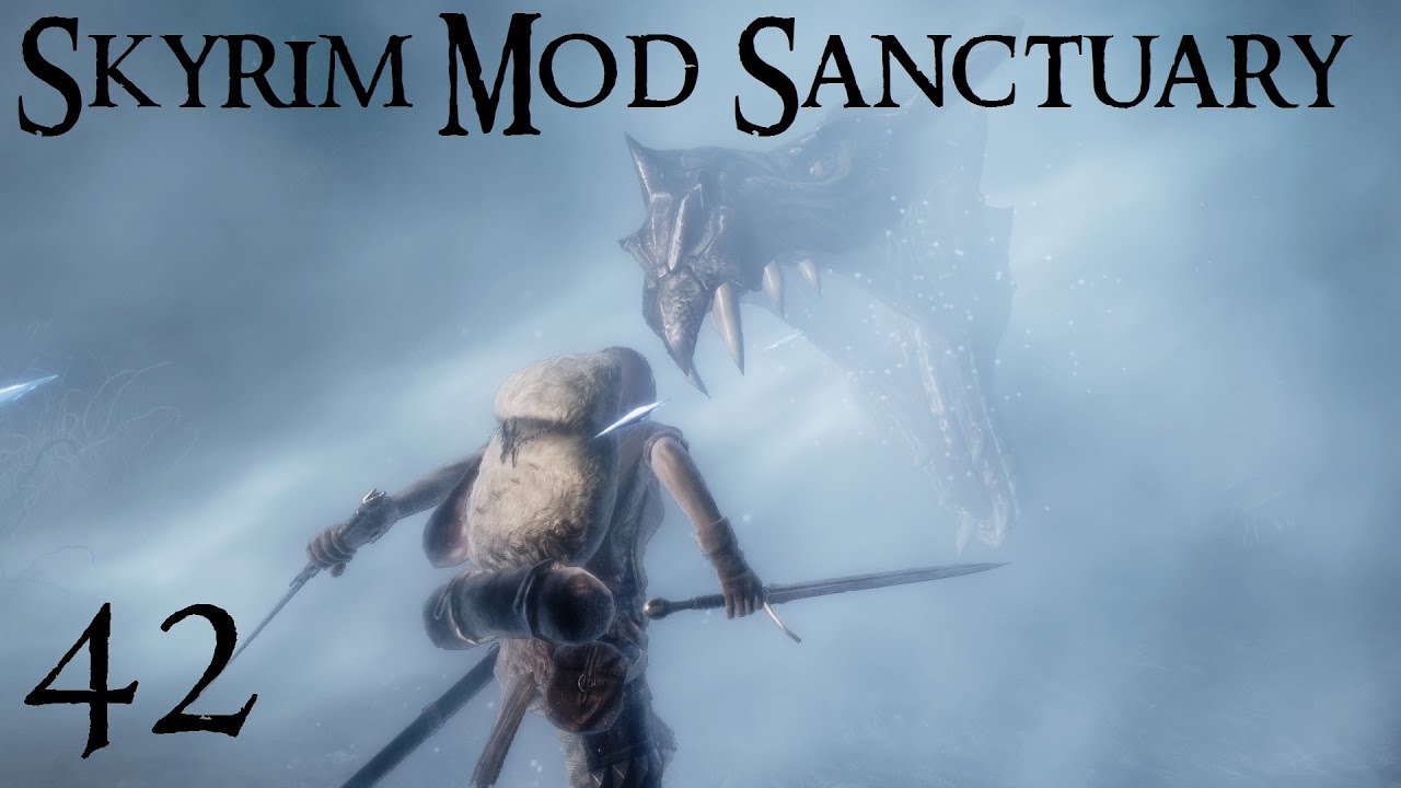 Skyrim Mod Sanctuary 42 : Dragon bone, Daedric, Falmer and Siege Crossbows