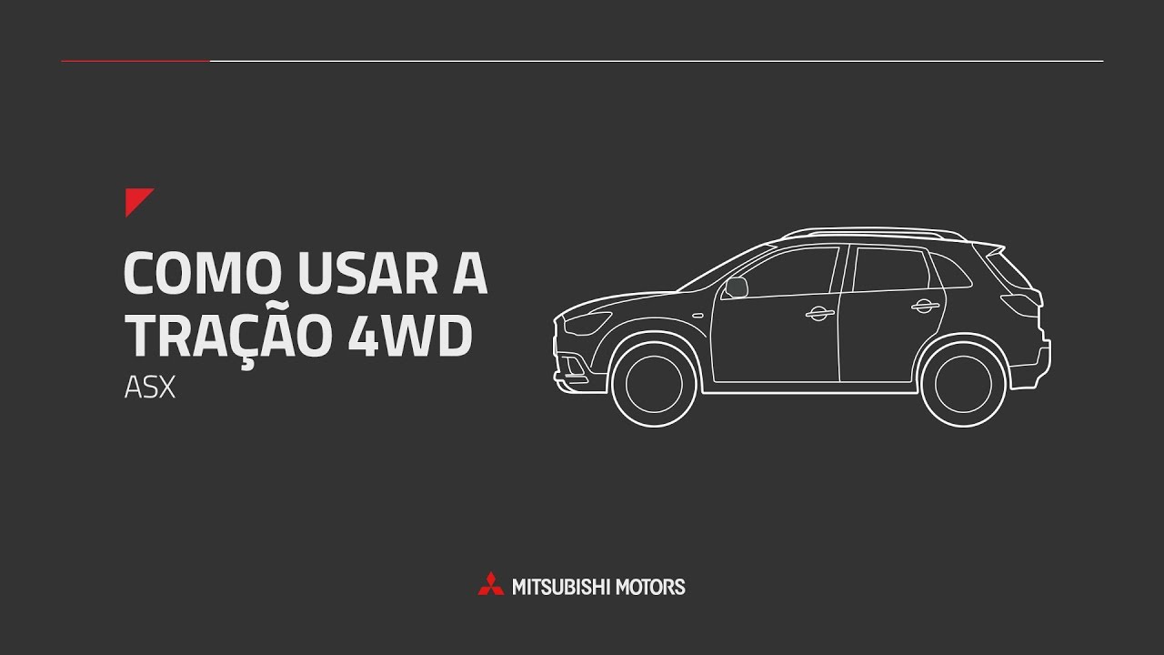 ASX 2017 | Como funciona a tra&ccedil;&atilde;o 4WD | Mitsubishi Motors