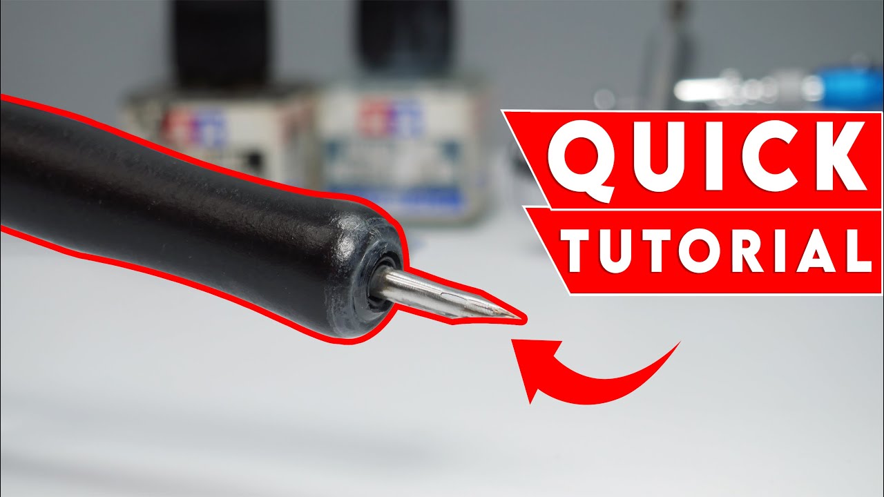HOW TO PANEL LINE A GUNDAM - Quick Tutorial
