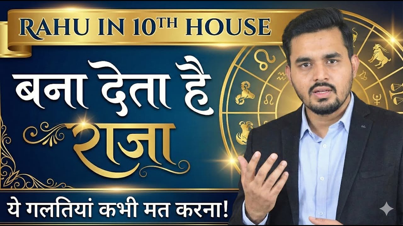 Rahu in 10th House | Very Good For Politics | Vedic Astrology