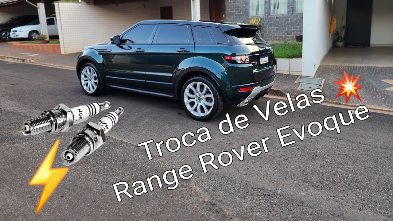 Range Rover Evoque Turbo - Troca de Velas ⚡️