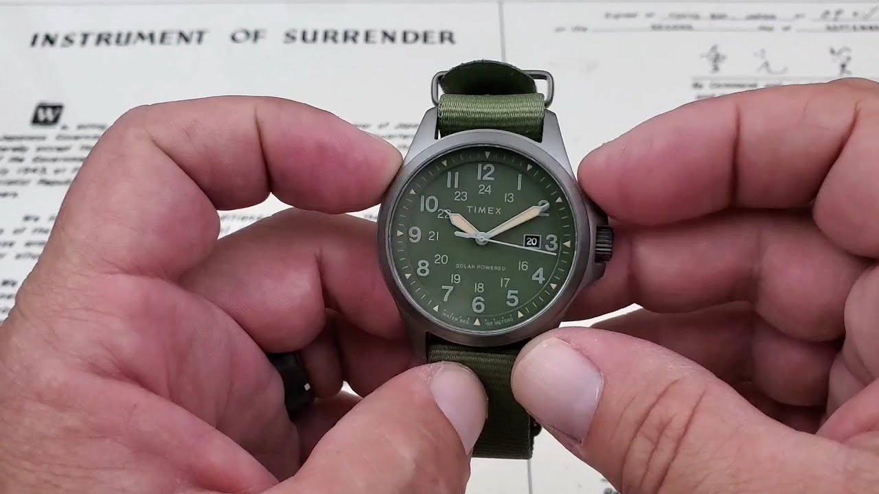 Unboxing!!-Timex Expedition North Field-41mm Solar