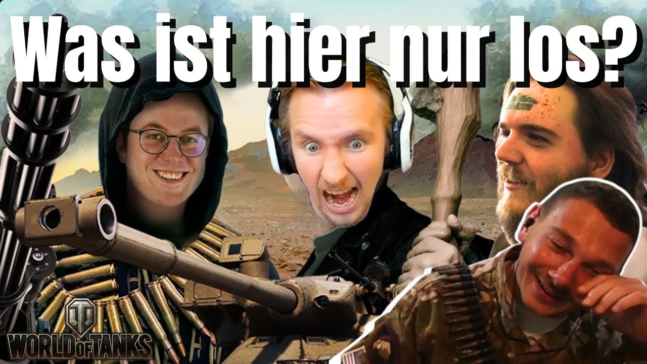 Ich HEULE vor LACHEN! 😂 World of Tanks: Streamer Shitshow #16 React