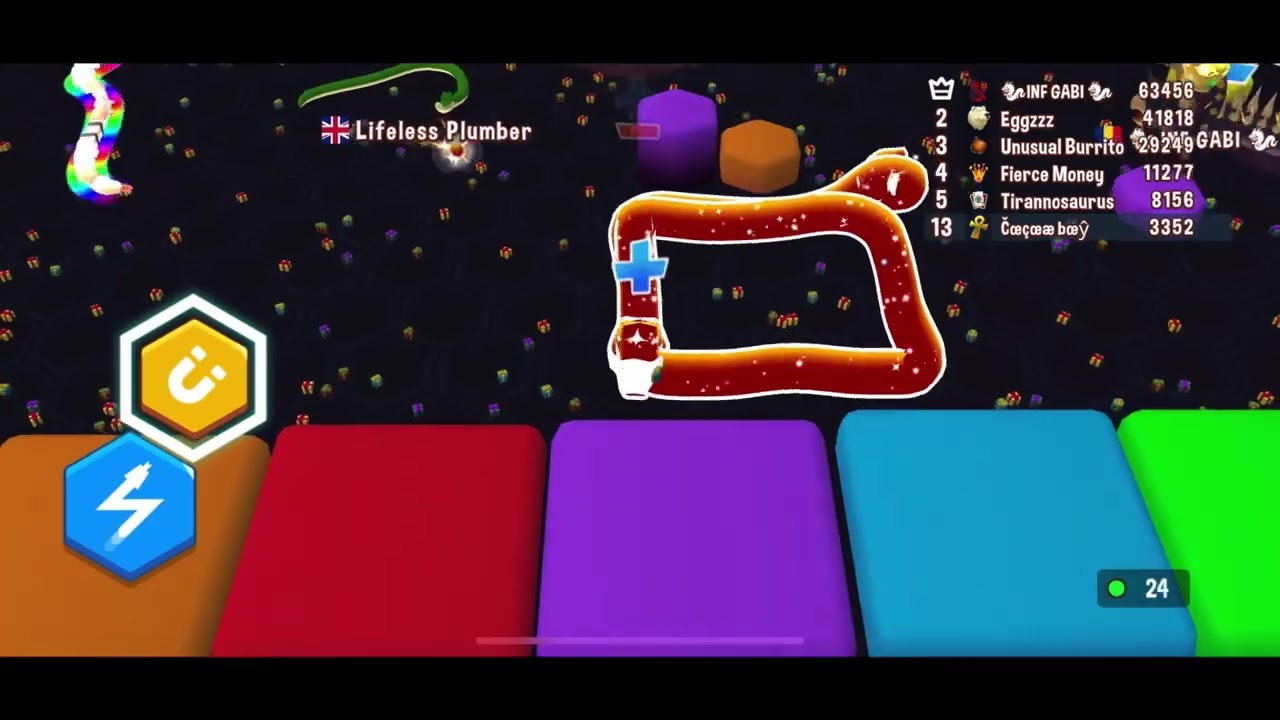 Snake rivals magnet trick