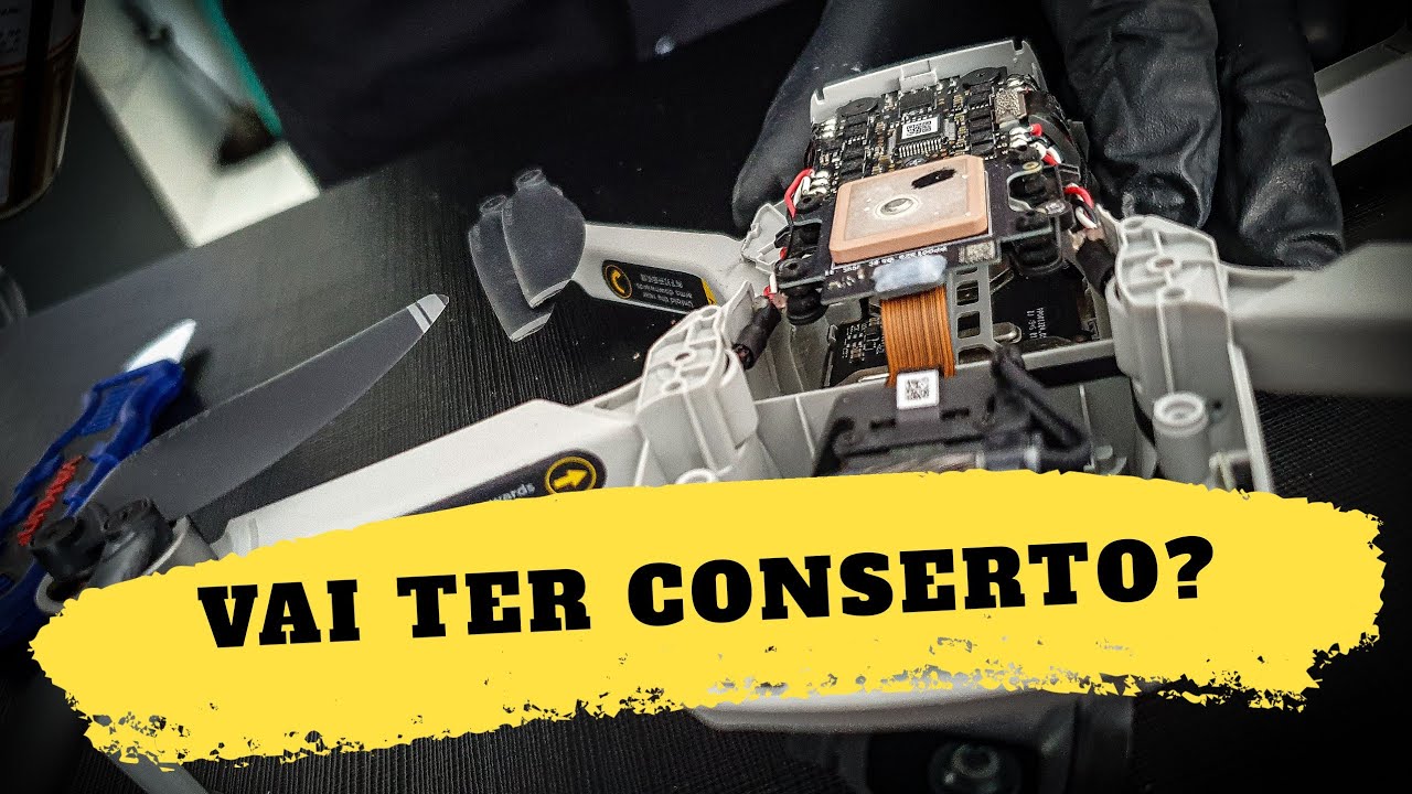 NOSSO DRONE CAIU NA ÁGUA | LEVAMOS NA ASSISTÊNCIA @CELLFIXINDAIAL | TEVE CONSERTO ?