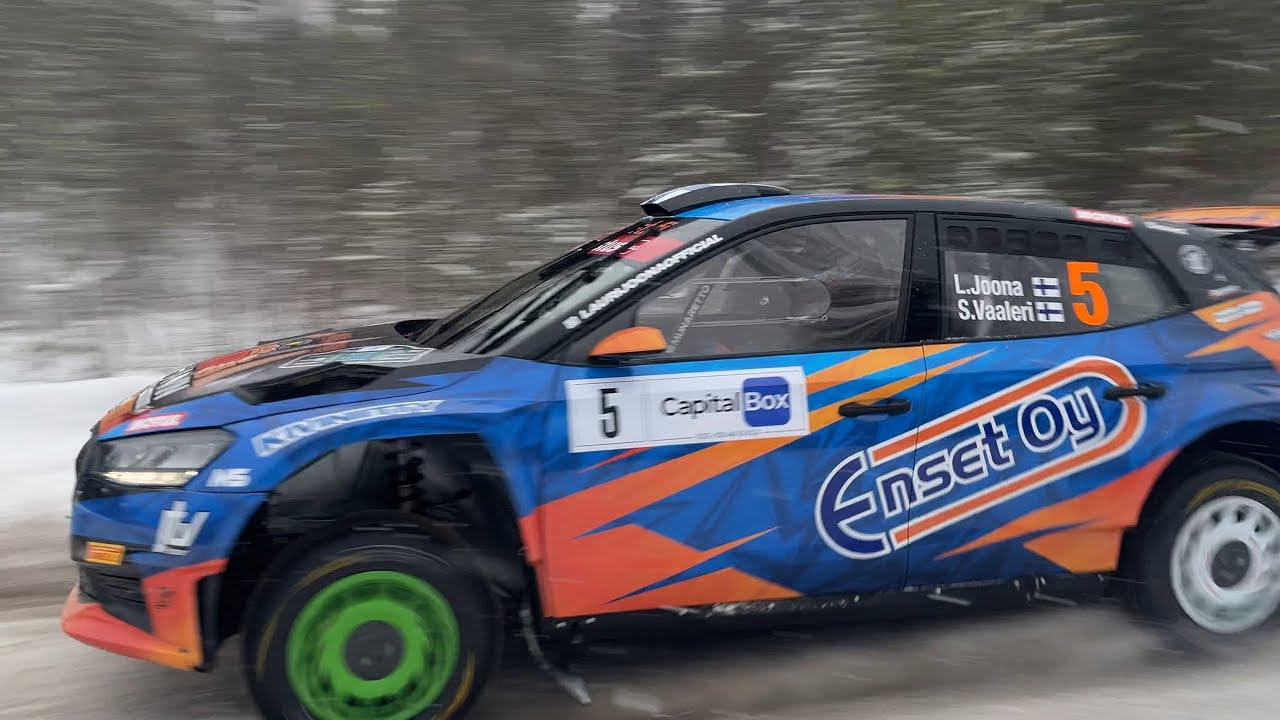 Arctic Lapland Rally 2025 shakedown startline/lähtö