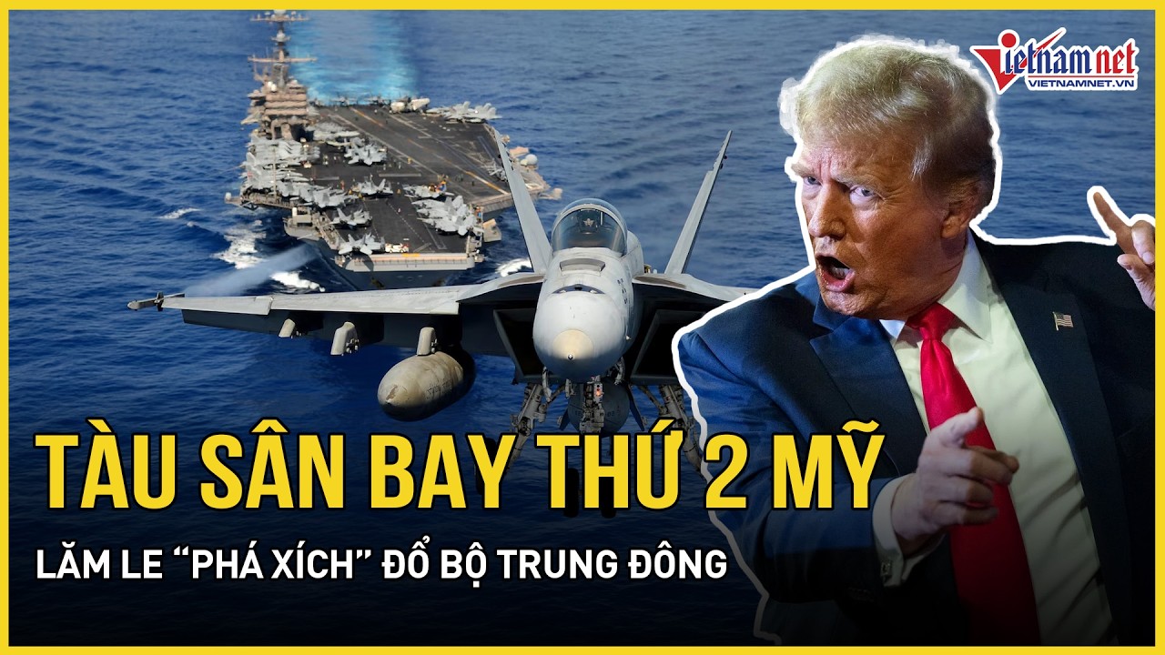 Tàu sân bay thứ 2 Mỹ lăm le “phá xích” đổ bộ Trung Đông, Washington giáng đòn công dân Nga