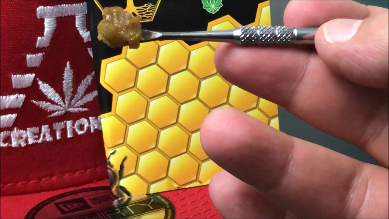 Recreational Cannabis Review of Hells Cookies Wax By Honey Tree Extracts