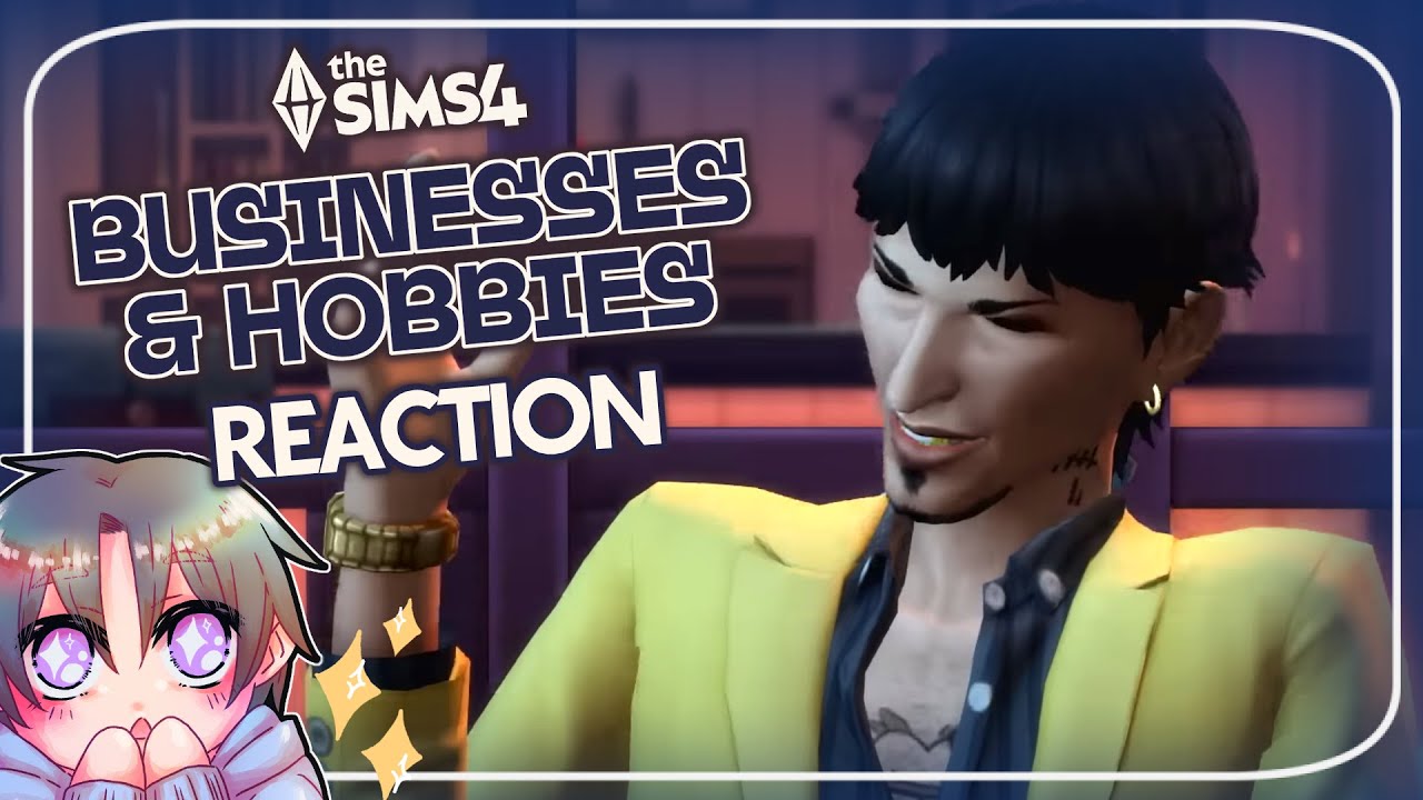 CAT CAFES!! || The Sims 4: Businesses & Hobbies Gameplay Trailer Reaction