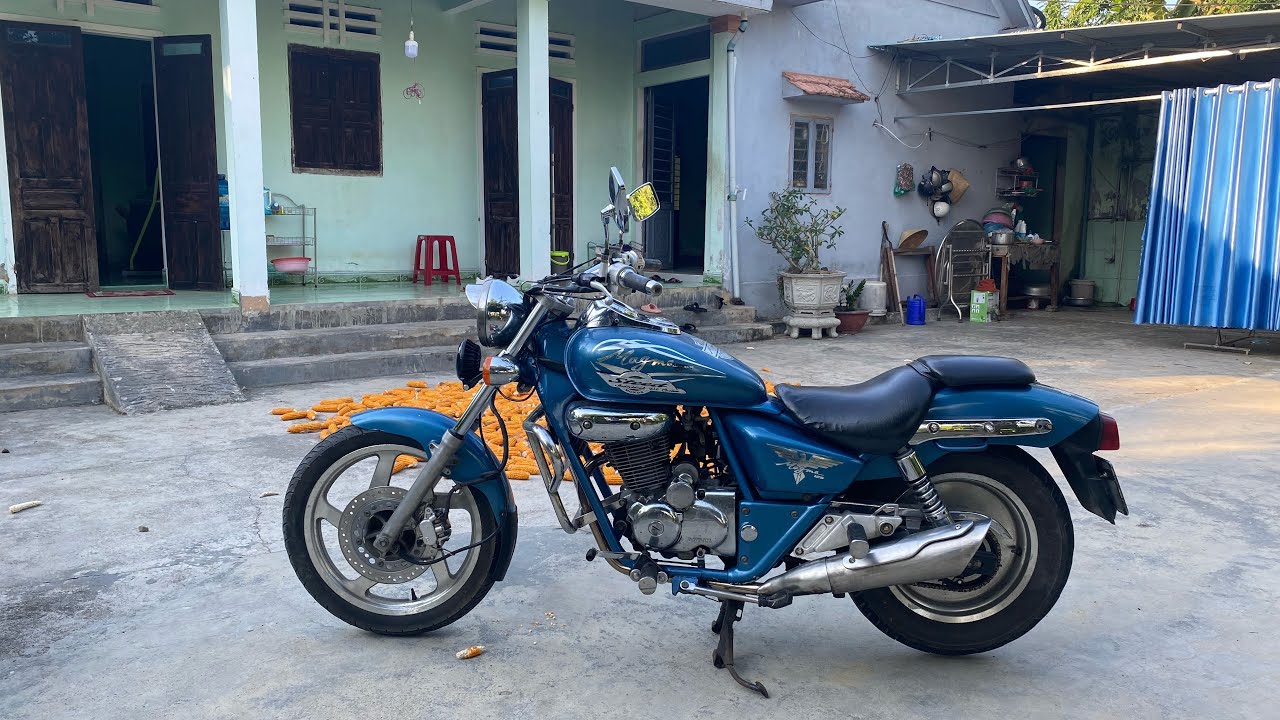 Mới về siêu phẩm Daelim Magma 125cc màu xanh .phụ Tùng rin theo xe , giá hợp lý .xe đẹp Tuấn moto