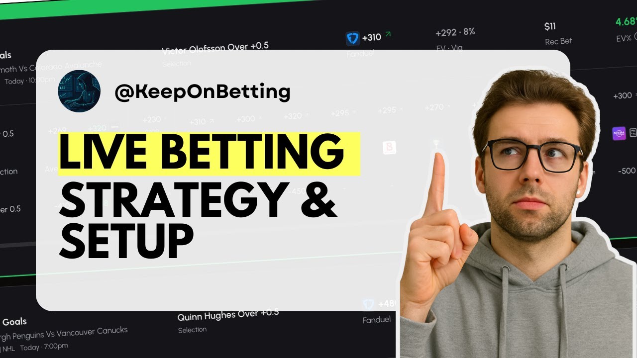 How to Live Bet - My Exact Setup + Speed Techniques
