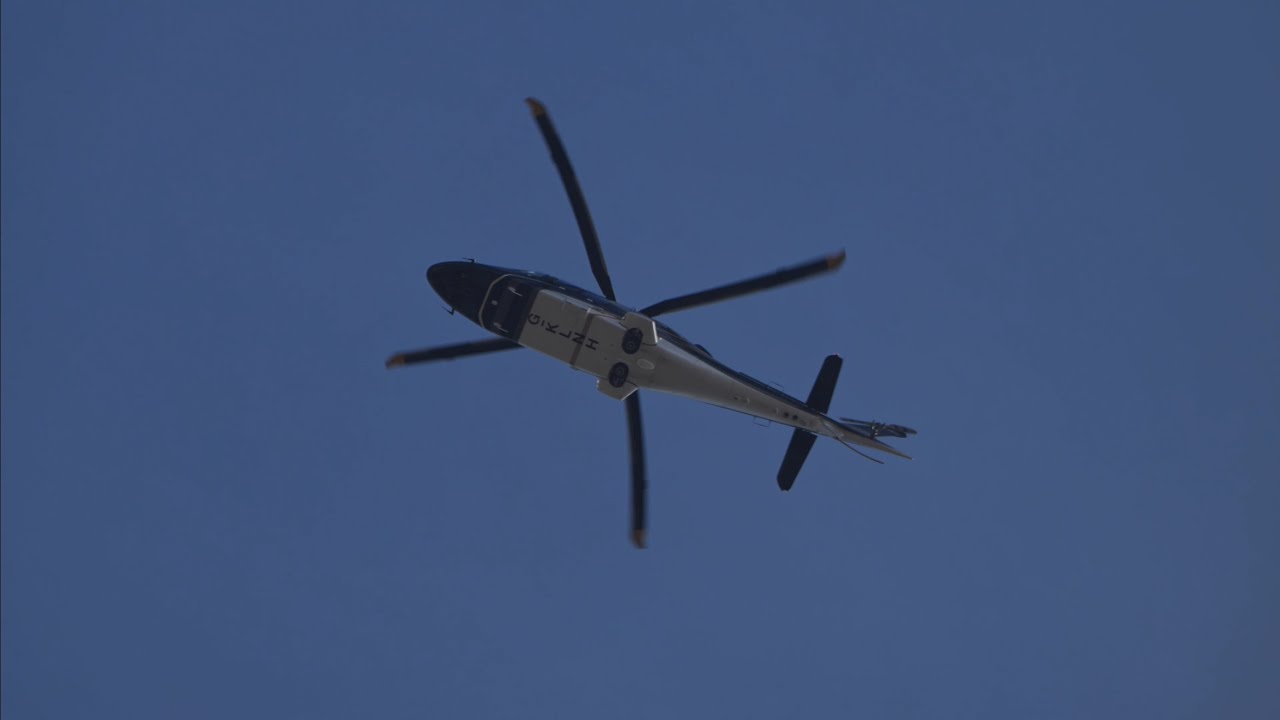 Private Agusta AW109 [G-KLNH] flying above my house