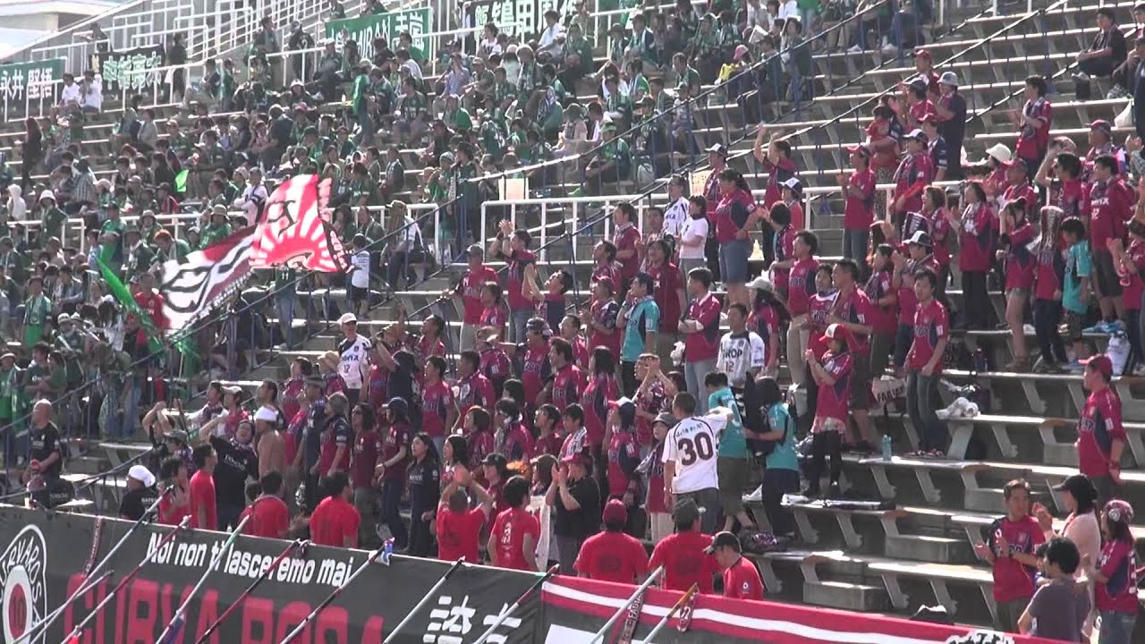 2013 6.8  松本山雅ｘファジアーノ岡山　　ファジサポによるチャント　