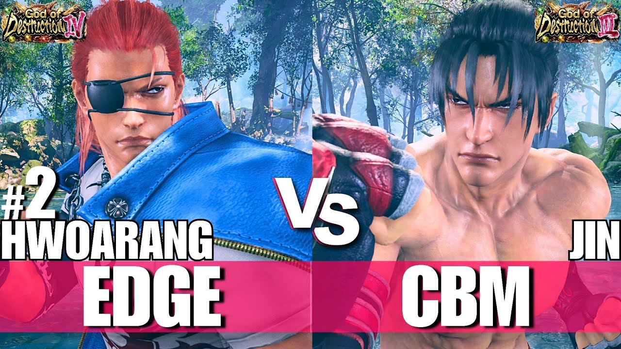 Tekken 8 - Edge (Hwoarang) vs CBM (Jin) | High Level Matches