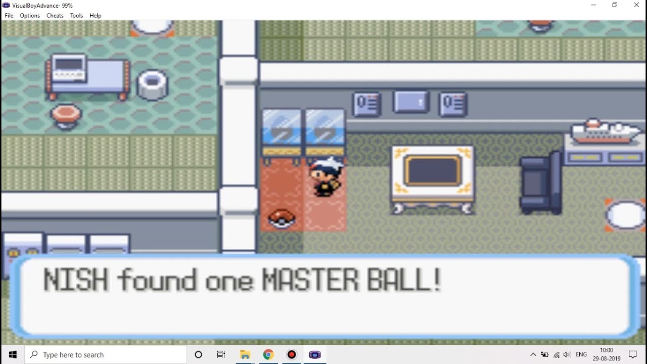 Pokemon Ruby 050, Team Magma's hideout and Masterball!