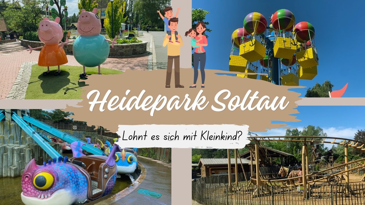 Heidepark Soltau - lohnt es sich mit Kleinkind? Attraktionen für 0-6 Jährige