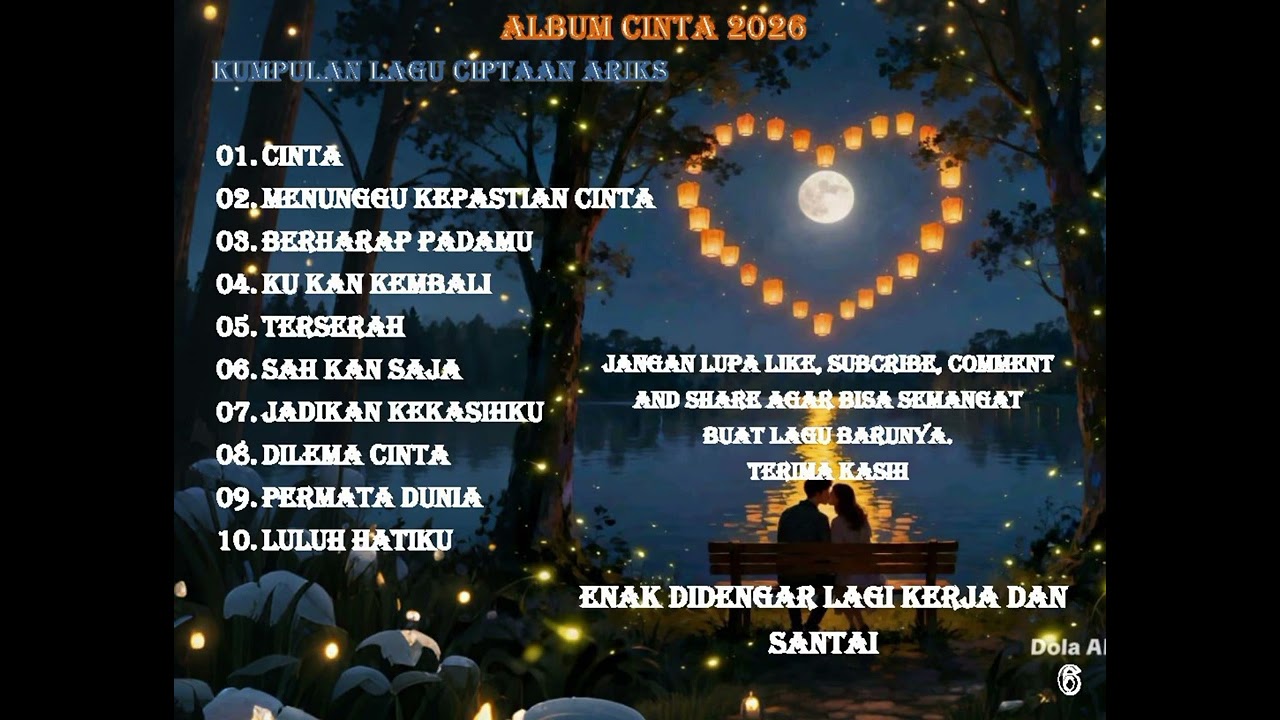 Cinta, Album cinta pop 2026, cipt : ariks