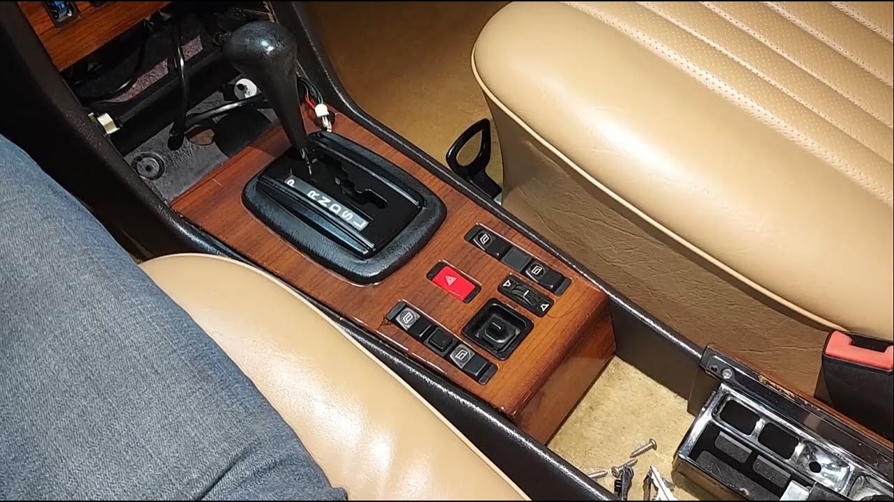1985 300D Part 2 - Center Console Wood, Interior, Wheels, Radio, Vacuum Lines
