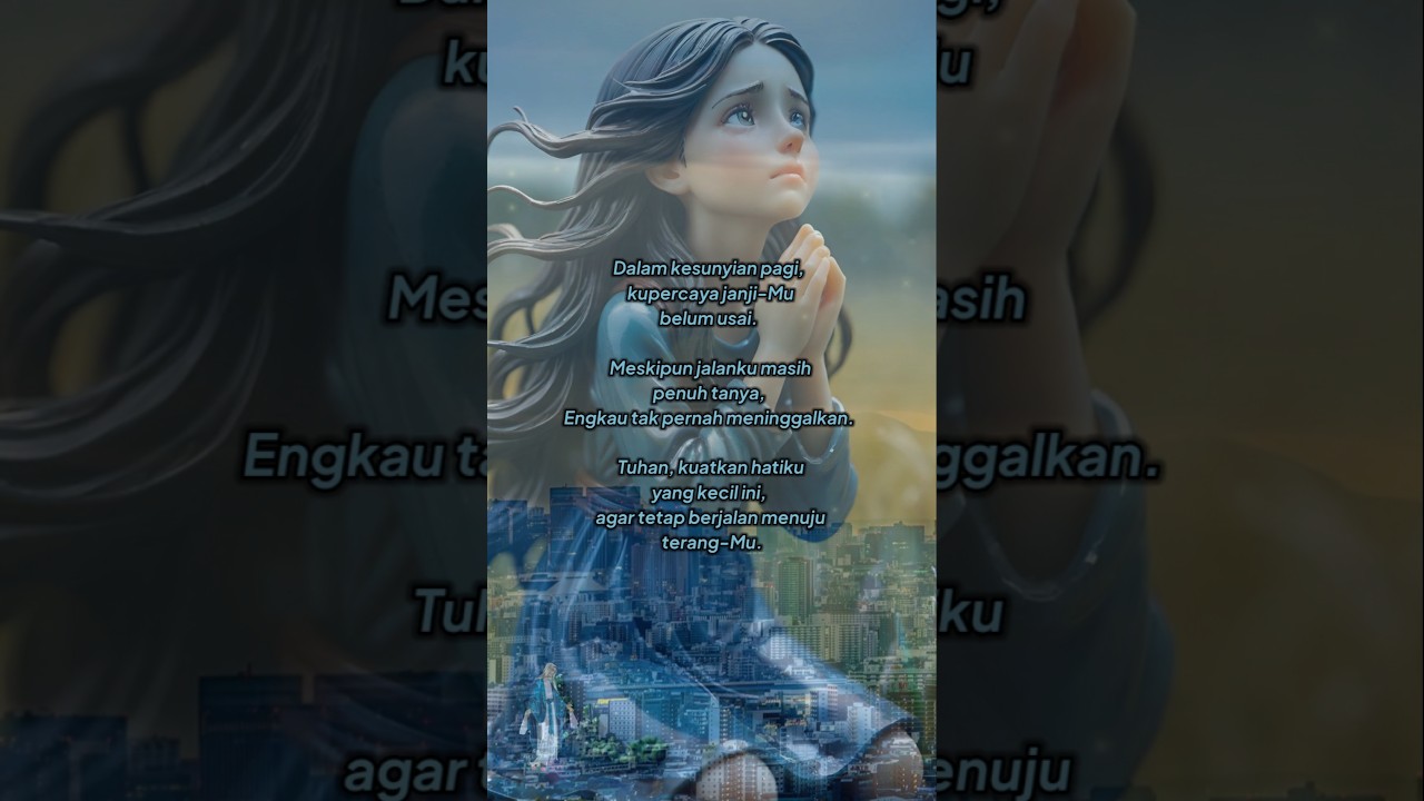 Mini Doa #5 | #minidoa #lagurohani #doahariini #shorts #deargod26 #refleksipagi