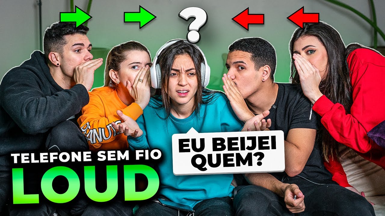 FIZEMOS TELEFONE SEM FIO E DEU CONFUSÃO NA LOUD!!