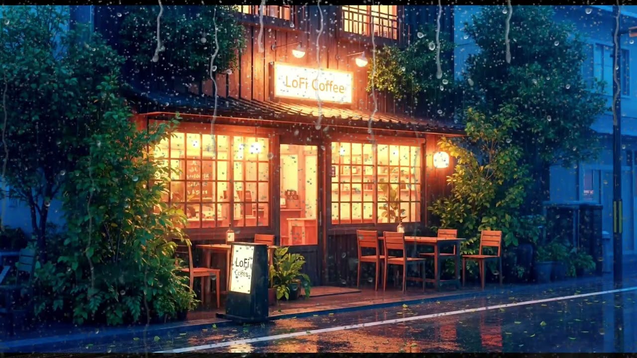 Dreamy Sakura Nights 🌸🌙 Lo-fi Vibes 🎧💗 [ Study / Work / Sleep ] ~ Calm Coffee Beats