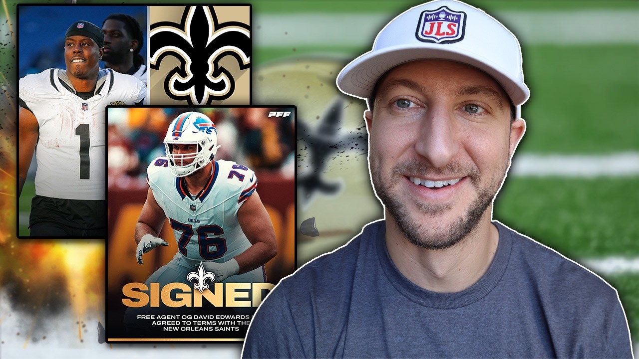 The Saints Just Rebuilt Their Offense in ONE Day of Free Agency | James Skrmetta Reacts