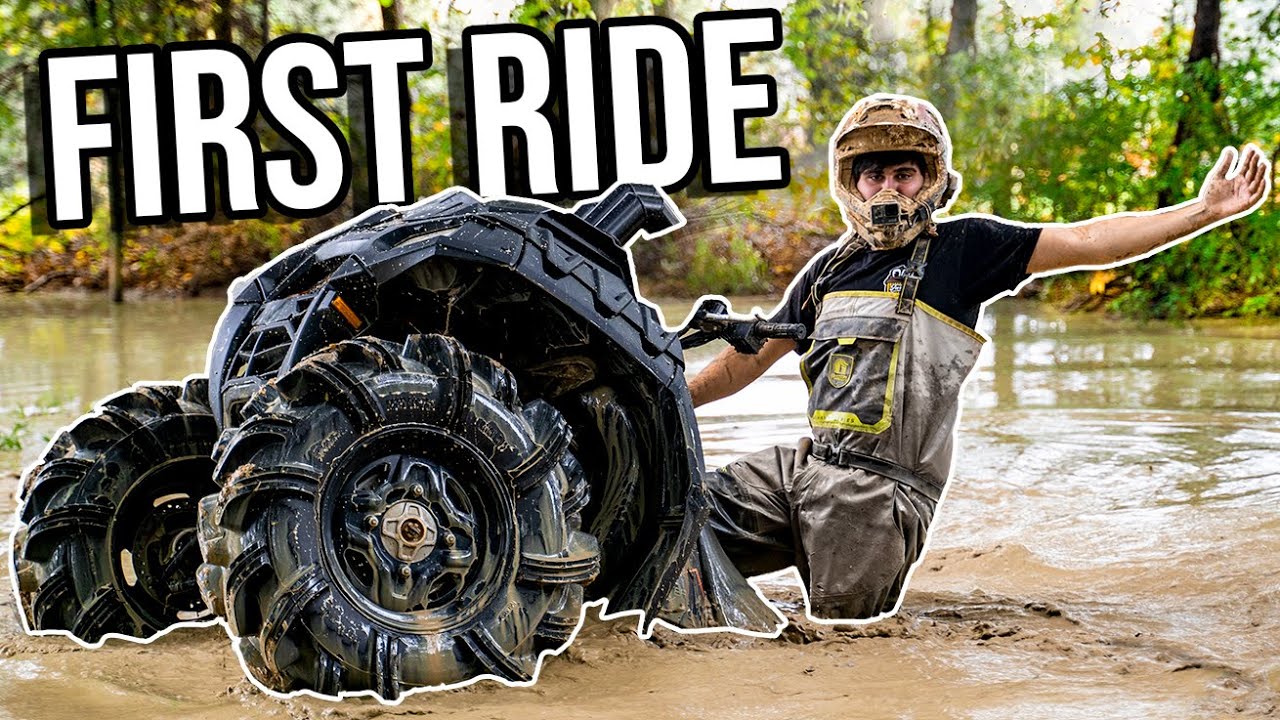 Первая поездка на моём Polaris HIGHLIFTER 2019 года! *ПОСЛЕ УРАГАНА*