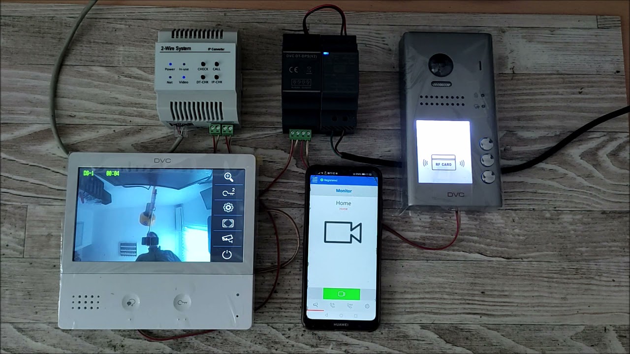 DVC video interfon, IP modul i aplikacija 2-easy