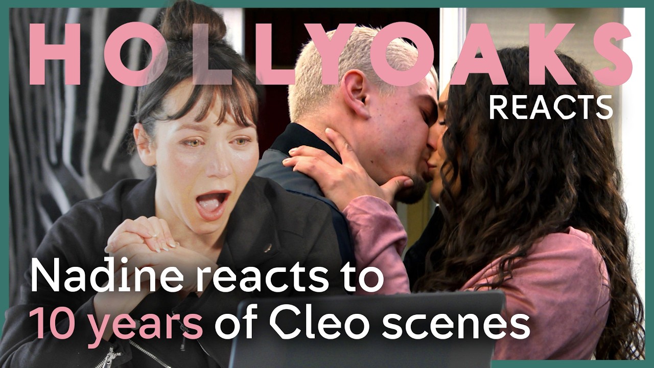 Nadine Mulkerrin reacts to TEN YEARS of Cleo Scenes! | Hollyoaks Reacts